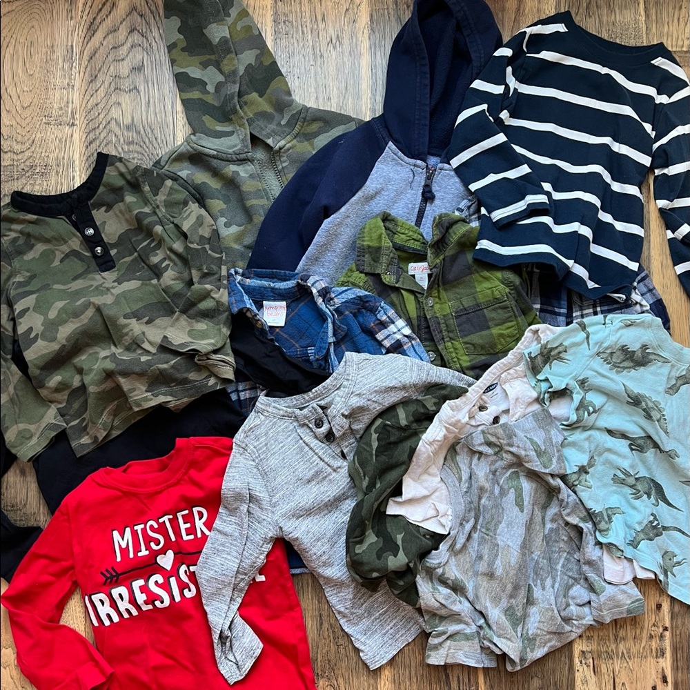 Boys 3t bundle long sleeve shirts.